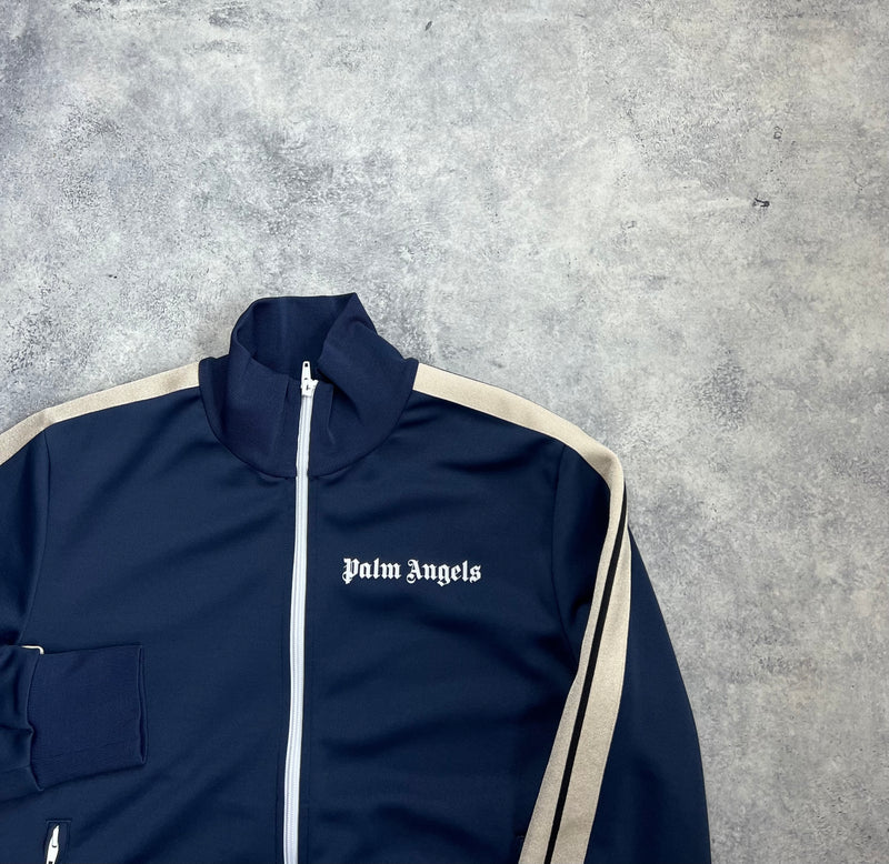 Palm angels navy track jacket