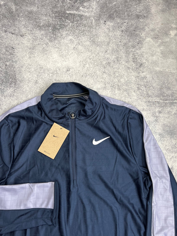 Nike 1/4 zip dri-fit track jacket