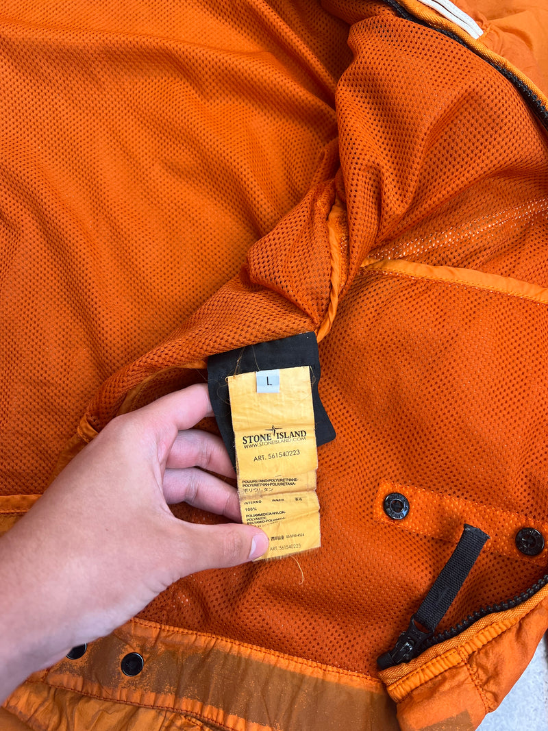Stone island 2012 orange membrana TC jacket