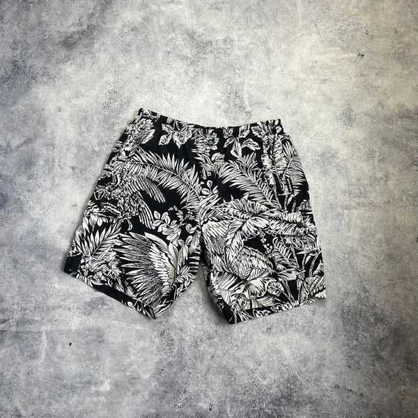 Palm angels jungle parrots swim shorts