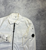 CP company white overshirt