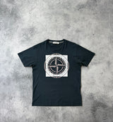 Stone island SS22 navy compass tee