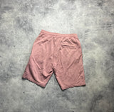 Stone island light pink cotton shorts