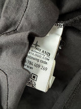 Stone island black compass logo tee