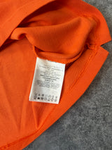 Moncler orange polo shirt