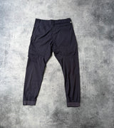 CP company navy cotton stretch cargo trousers