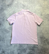 Stone island pink polo shirt