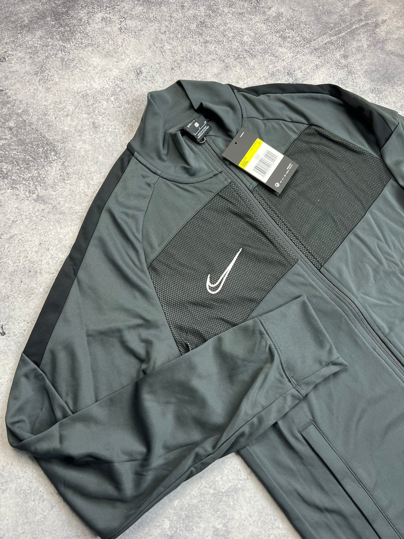 Nike dark grey track jacket