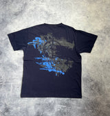 Stone island 2020 navy blue graphic tee