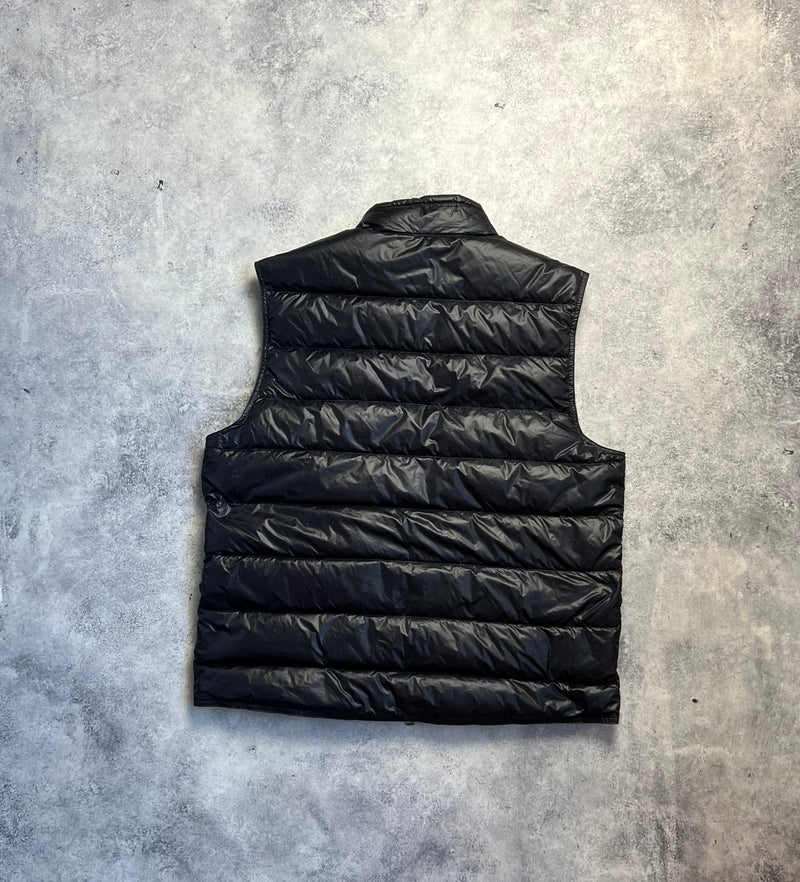 Moncler black GUI gilet