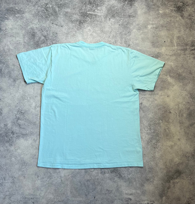 Supreme shrek baby blue tee