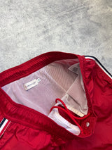Moncler red swim shorts