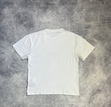 Palm angels white box logo tee