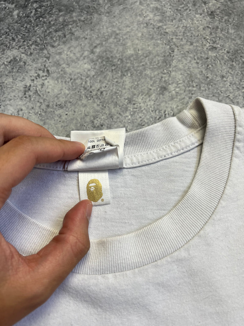 Bape lightning graphic tee