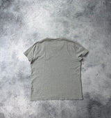 Moncler grey tri-logo tee