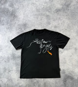 Palm angels foggy graphic tee charcoal grey