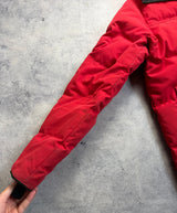 Canada goose red macmillan parka
