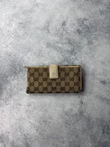 Gucci vintage GG beige purse
