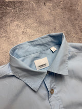 Burberry baby blue shirt