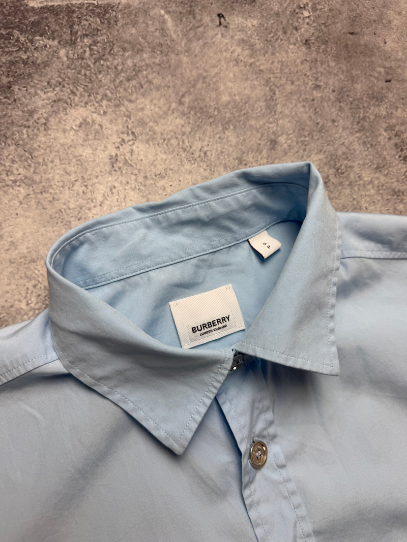 Burberry baby blue shirt