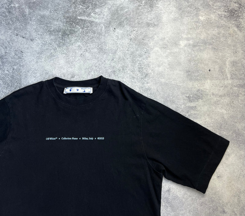 Off-white marker skate tee