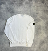 Stone island 2020 white jumper