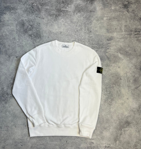 Stone island 2020 white jumper