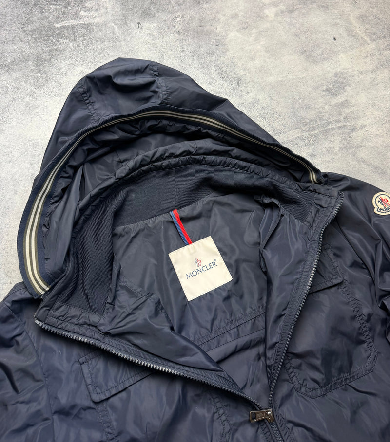 Moncler navy jeanluc giubbotto jacket