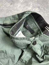 Stone island 2024 petrol green cargo shorts