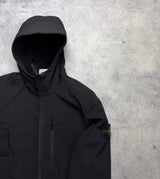 Stone island 2018 black soft shell-r jacket