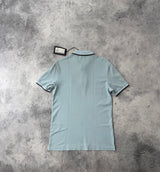 Prada light blue polo shirt
