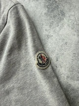 Moncler grey arm logo tee