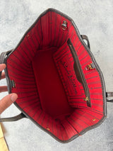 Louis Vuitton Damier neverfull PM canvas handbag