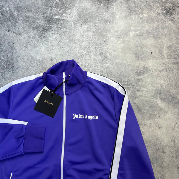 Palm angels purple track jacket