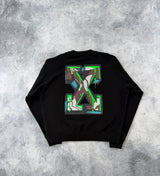 Off-white neen arrow black jumper
