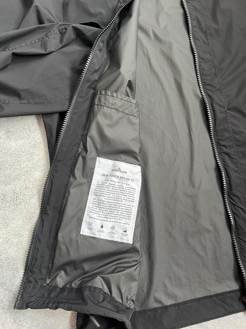 Stone island 2020 black skin touch nylon-tc jacket