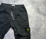 Stone island charcoal grey cargo trousers