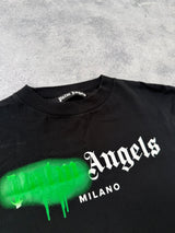 Palm angels Milano spray black tee