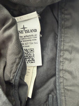 Stone island SS21 tela black cargo shorts