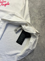 Palm angels white sprayed palm tee