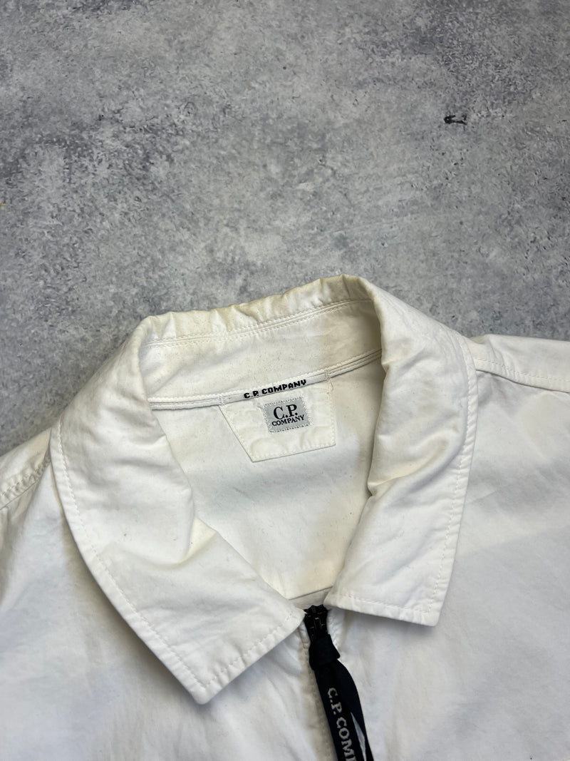 CP company white overshirt