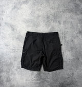 Stone island SS21 black tela cargo shorts