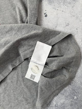 Moncler grey graphic logo tee