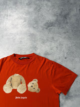 Palm angels orange kill the bear tee