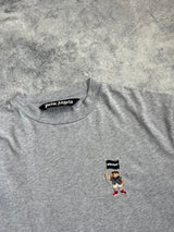 Palm angels grey small pirate bear tee