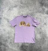 Palm angels lilac kill the bear tee