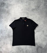 Moncler navy polo shirt