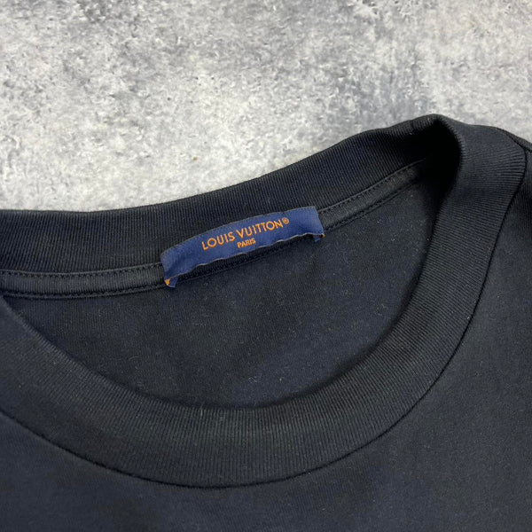Louis Vuitton black gradient tee