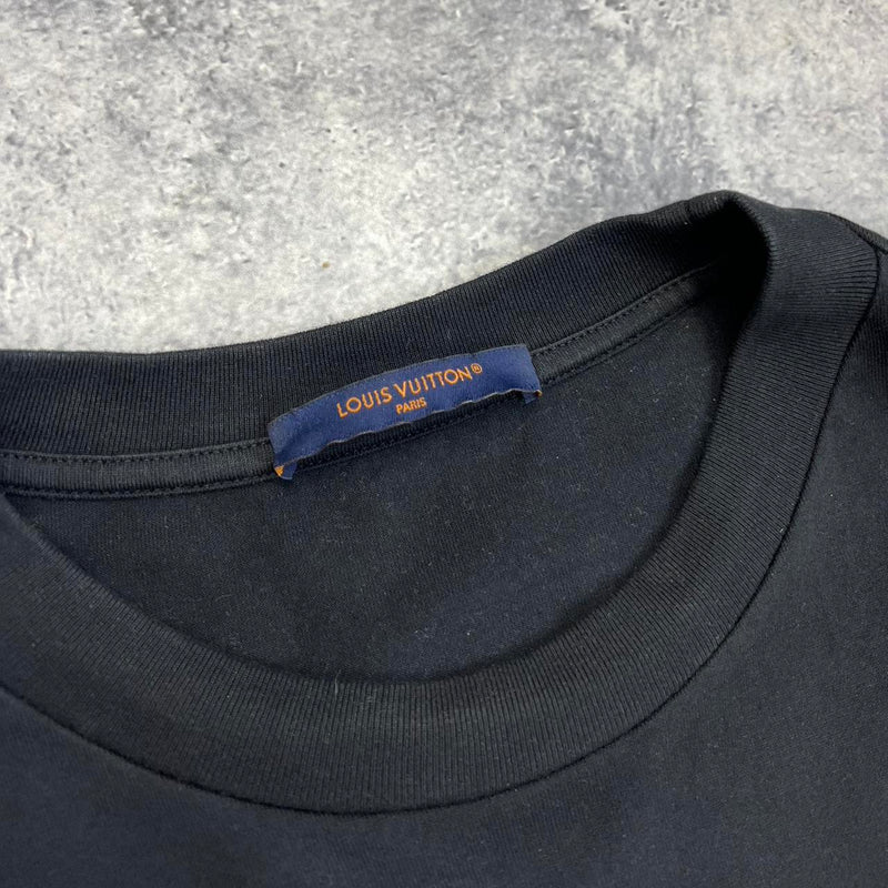 Louis Vuitton black gradient tee