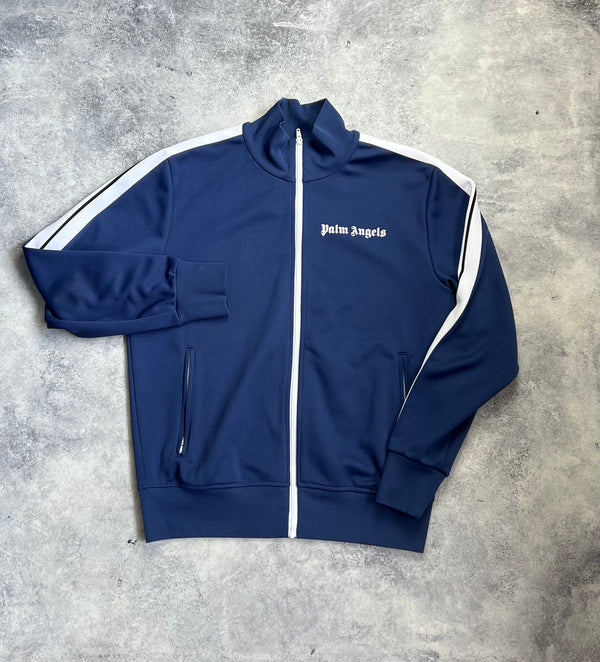 Palm angels navy track jacket